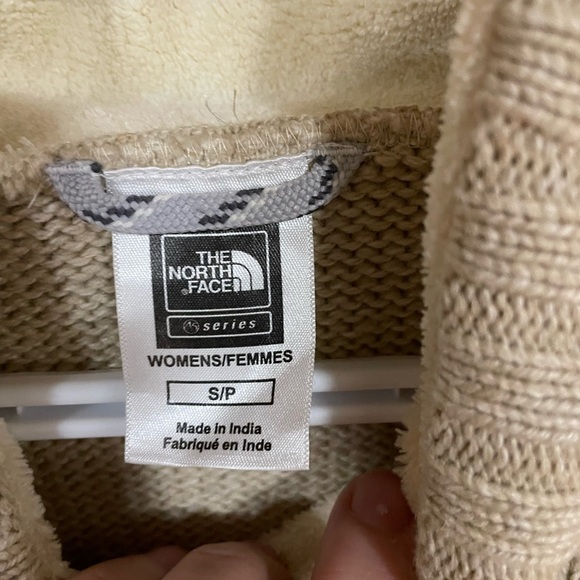 THE NORTH FACE-Women's summit seriesTan and Cream knit sweater - Picture 3 of 5